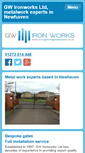 Mobile Screenshot of gwironworks.co.uk